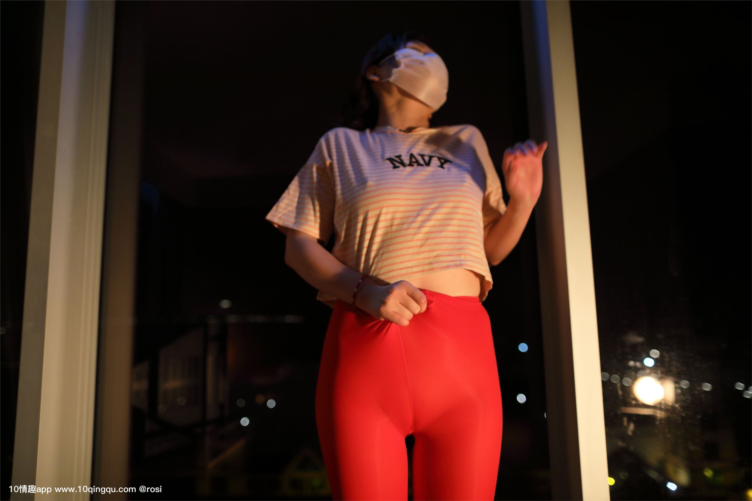 [ROSI写真]口罩系列 2019.04.14 NO.1036